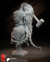 Gemma Bust 3D-printed model